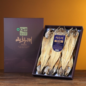 횡성맑,[황태선물세트]자연건조 횡성맑 산(山)황태포 7미[42-44cm]