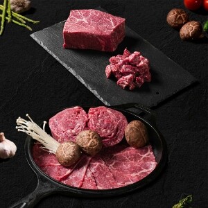 횡성맑,[횡성한우 선물세트] 엄선실속 선물세트 1등급 이상