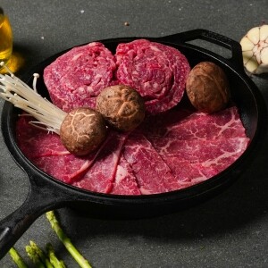 횡성맑,[횡성한우 선물세트] 엄선혼합 선물세트 1등급 이상