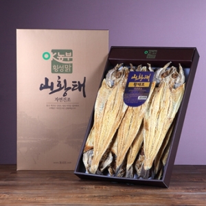 횡성맑,[추석특판 황태선물세트]자연건조 횡성맑 산(山)황태포 10미[44-46cm]